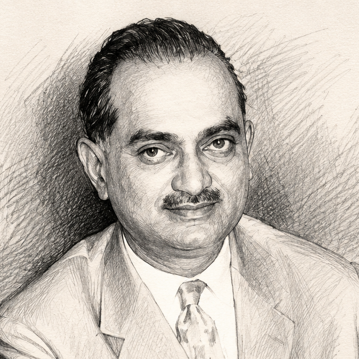 Portrait of Sookdeo Bissoondoyal